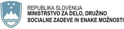 Ministrstvo za delo, družino, socialne zadeve in enake možnosti